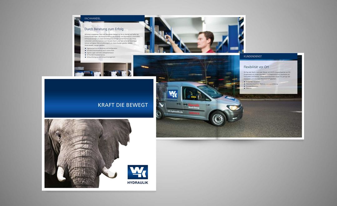 WK Hydraulik Kraft die Bewegt Zeitschrift